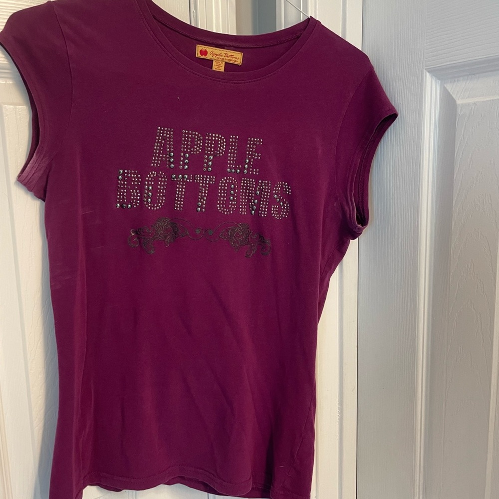 Purple sleeveless top, sz large